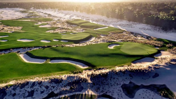 A rendering of the Lido Golf Course.